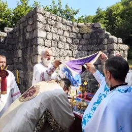 Литургијски прослављена слава цркве Шћепанице на Шћепан Пољу