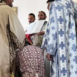 Рукоположење у храму Светог Николе, у никшићком насељу Драгова Лука