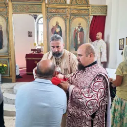 Рукоположење у храму Светог Николе, у никшићком насељу Драгова Лука