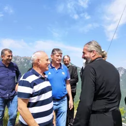 Освештан крст на Соко граду на Шћепан Пољу