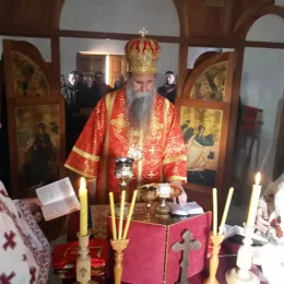 Епископ Јоаникије служио Литургију у Ћафи Приједолској