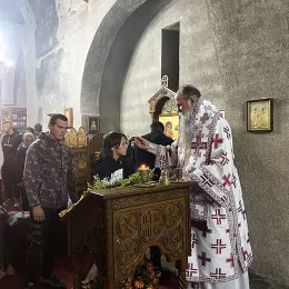 Празнично бденије у манастиру Ђурђеви Ступови