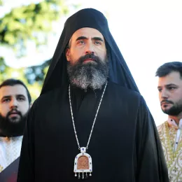 Његова Светост Патријарх српски Господин Порфирије дочекан у манастиру Ђурђеви Ступови