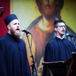 Његова Светост Патријарх српски Господин Порфирије дочекан у манастиру Ђурђеви Ступови