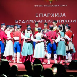 Његова Светост Патријарх српски Господин Порфирије дочекан у манастиру Ђурђеви Ступови