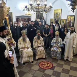 Митрополит Јоаникије свечано устоличен у трон Светог Петра Цетињског