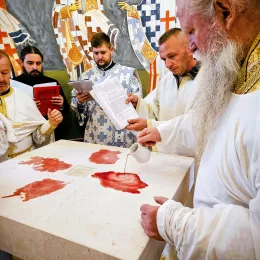 Митрополити Јоаникије и Методије освештали храм Светих Сергија и Вакха у Ђулићима код Андријевице