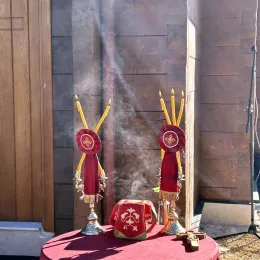 Света Архијерејска Литургија и освећење цркве Светог Пајсија Светогорца у Долима пивским