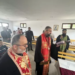 Света Архијерејска Литургија и освећење парохијског дома у Плужинама