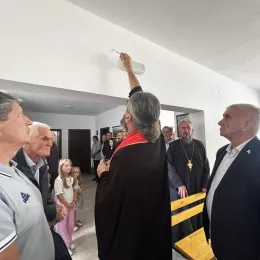 Света Архијерејска Литургија и освећење парохијског дома у Плужинама