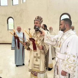 Света Архијерејска Литургија и освећење парохијског дома у Плужинама