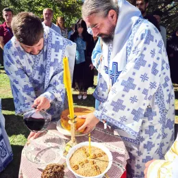 Архијерејска Литургија и слава манастира Косијерево