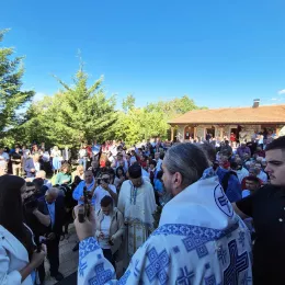 Архијерејска Литургија и слава манастира Косијерево