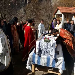 Опијело новопрестављеној монахињи Анастасији