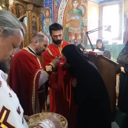 Опијело новопрестављеној монахињи Анастасији