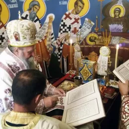 Владика Јоаникије на празник Зачећа Светог Јована Крститеља рукоположио новог ђакона