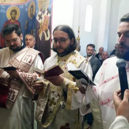 Владика Јоаникије на празник Зачећа Светог Јована Крститеља рукоположио новог ђакона