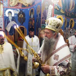 Владика Јоаникије на празник Зачећа Светог Јована Крститеља рукоположио новог ђакона
