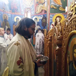 Владика Јоаникије на празник Зачећа Светог Јована Крститеља рукоположио новог ђакона
