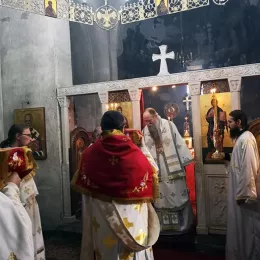 Света Архијерејска Литургија у Ђурђевим Ступовима