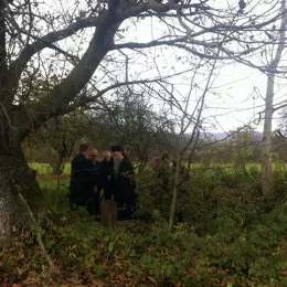 Владика Јоаникије обишао темеље црквишта у насељу Госпочица у Расову