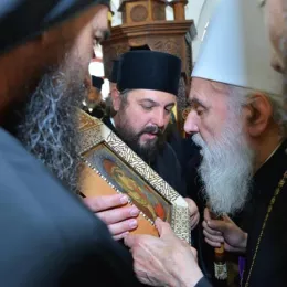 Предстојатељи Антиохијске и Српске православне цркве у Цетињском манастиру