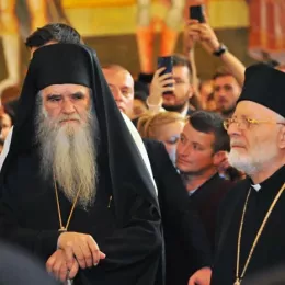 Патријарси антиохијски Јован и српски Иринеј посјетили Саборни храм Христовог Васкрсења