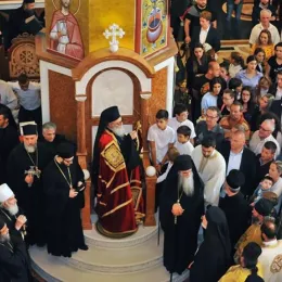 Патријарси антиохијски Јован и српски Иринеј посјетили Саборни храм Христовог Васкрсења