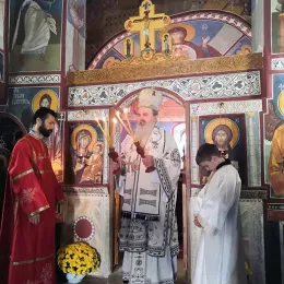 40 година монашког подвига игуманије манастира Подмалинско; богослужио владика Теодосије