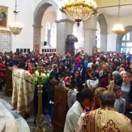 Петковдан молитвено прослављен у никшићком Саборном храму