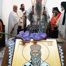Освећење храма Светог Василија Острошког у Горњем Заостру