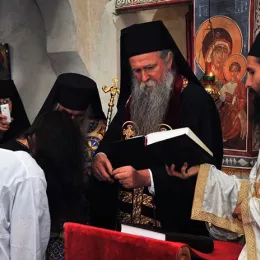 Монашење у манастиру Сомина