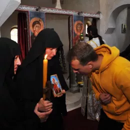 Монашење у манастиру Сомина
