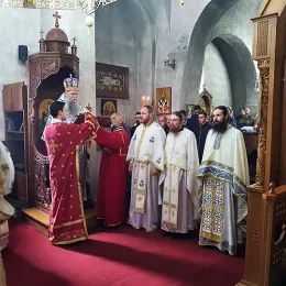 Рукоположење у манастиру Ђурђеви Ступови