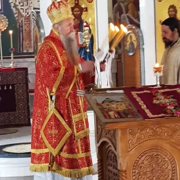 Литургијско сабрање у манастиру Светог Саве у Голији