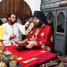 Заупокојена архијерејска литургија у Цетињском манастиру поводом упокојења Митрополита Амфилохија