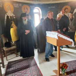 Помен у манастиру Косијерево