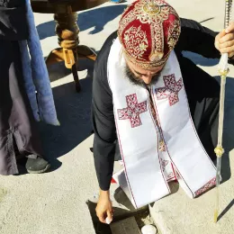 Владика Методије освештао темеље парохијског дома у Бубањама