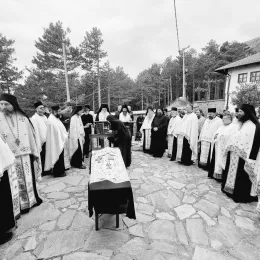 У манастиру Гориоч данас је сахрањена Мати Марта, игуманија ове Свете обитељи