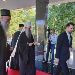 Патријарх српски Порфирије разговарао са председником Црне Горе Јаковом Милатовићем