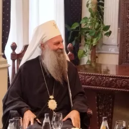 Патријарх српски Порфирије разговарао са председником Црне Горе Јаковом Милатовићем