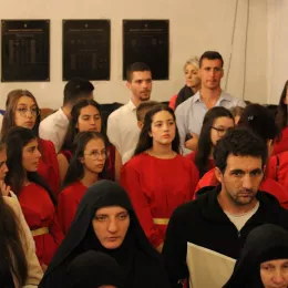 Свечани дочек деснице Светог Спиридона Чудотворца у Никшићу