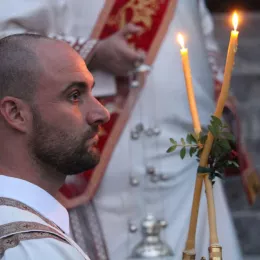 Свечани дочек деснице Светог Спиридона Чудотворца у Никшићу