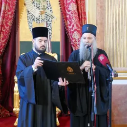 Патријарх Порфирије отворио изложбу „Документа Српског Сиона“