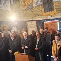 Света Литургија и помен припадницима Вучедолске бригаде у манастиру Косијерево