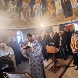 Света Литургија и помен припадницима Вучедолске бригаде у манастиру Косијерево