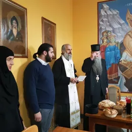 Епископ будимљанско-никшићки Јоаникије прославио своју крсну славу