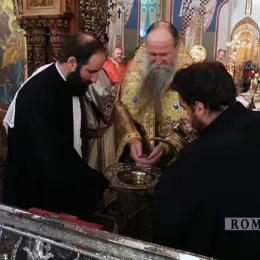 Епископ Јоаникије богослужио у храму Светог Георгија у Неаполису 