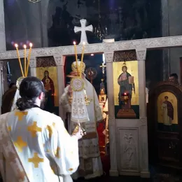 Литургија у манастиру Ђурђеви Ступови