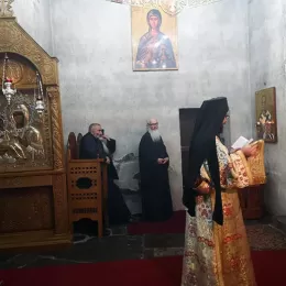 Бденије уочи Аранђеловдана у манастиру Ђурђеви Ступови